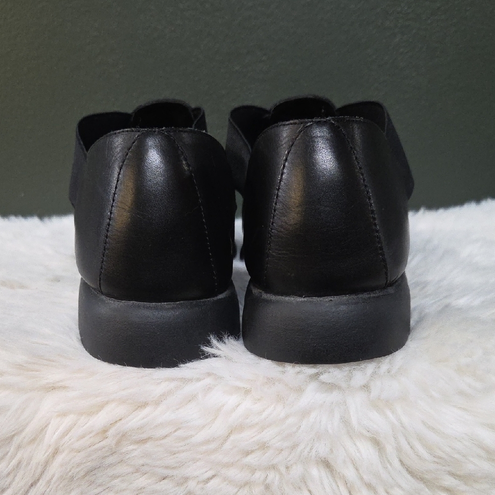 Mootsies Tootsies Black Leather Sandals New Size 10 - Picture 5 of 6